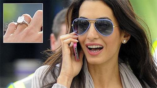 Амаль Клуни сүйн бөгжөө зүүхээс татгалзав